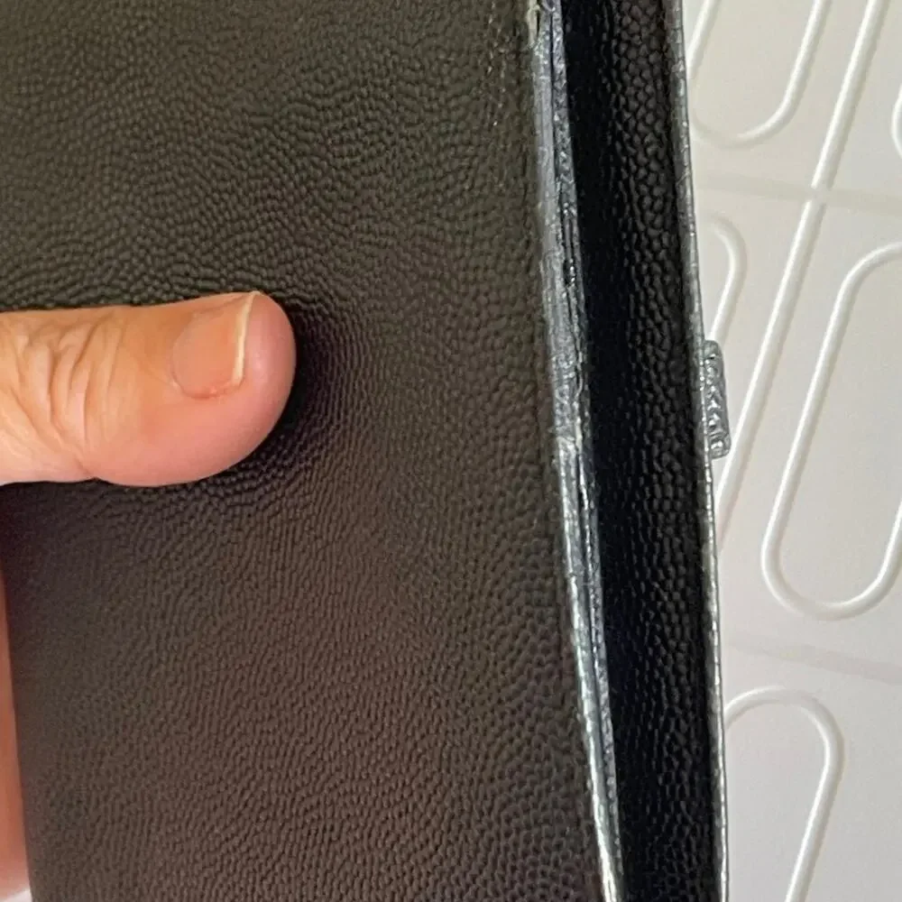 Salvatore Ferragamo black bifold wallet